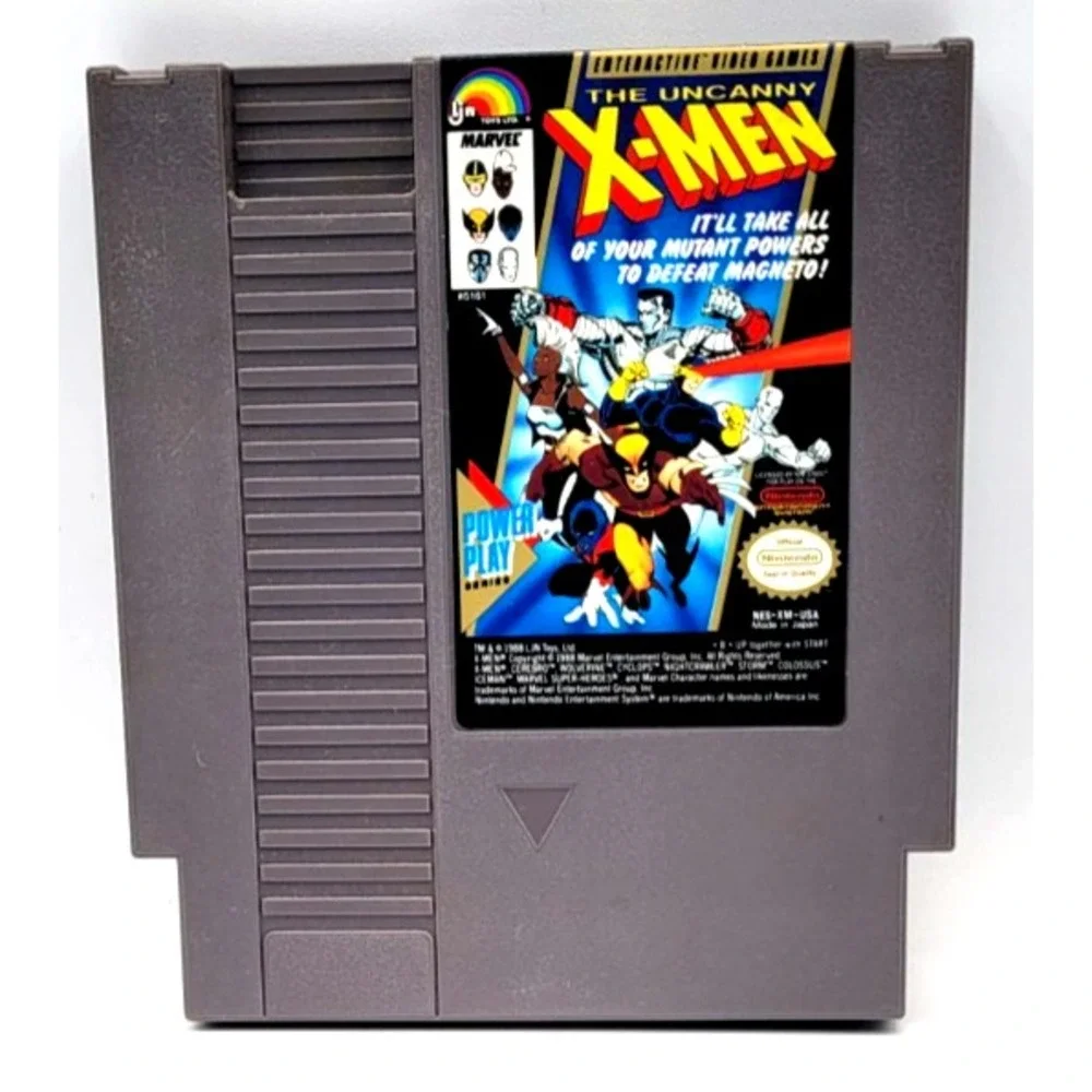 The‎ Uncanny X-Men (Nintendo Entertainment System, 1989) NES GAME LJN